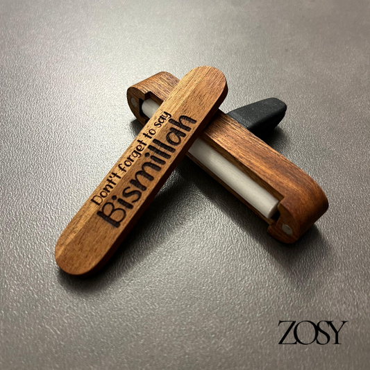 Autoduft aus Holz - Personalisierbar (Ohne Duft)